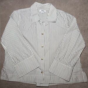 COS Women’s Pinstripe Button Down Shirt